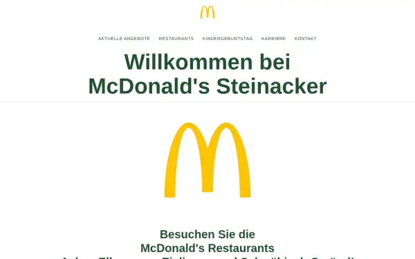 www.mcdonalds-steinacker.de