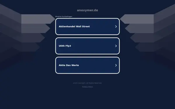 anoxymer.de
