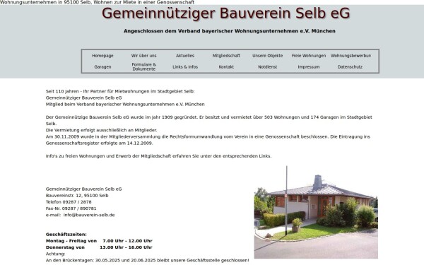 bauverein-selb.de