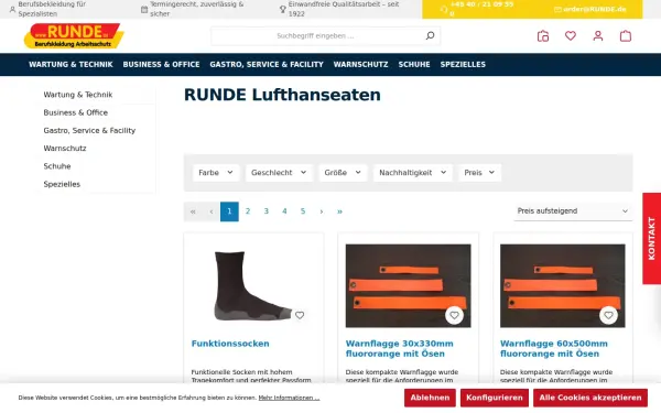 www.lufthanseaten.de
