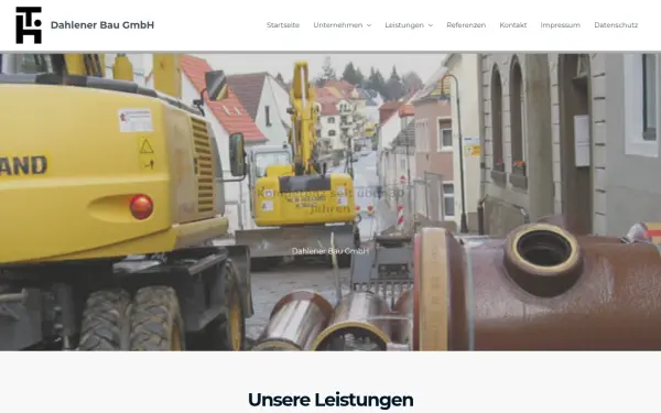 dahlener-bau.de