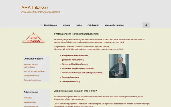 hampicke.aha-inkasso.de