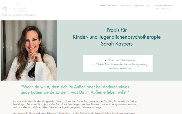 www.sarahkaspers.de