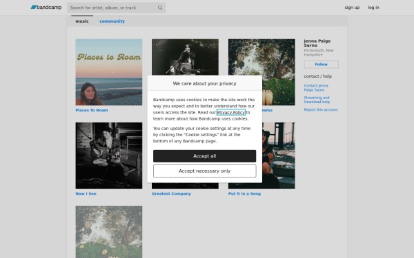 jennapaigesarno.bandcamp.com