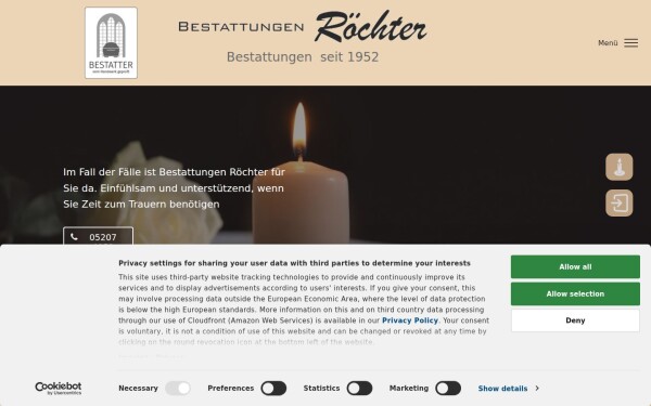 www.bestattungen-roechter.de
