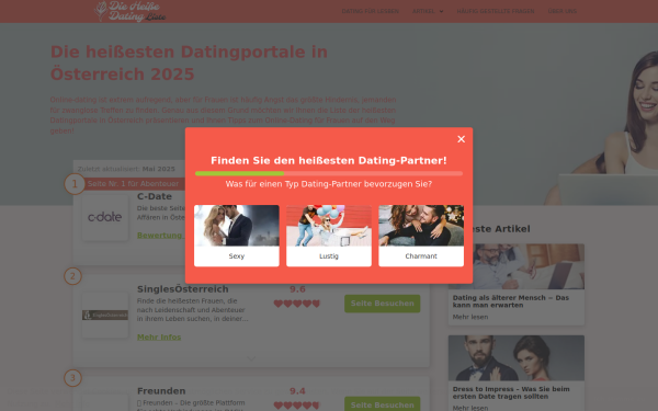 www.dieheissedatingliste.at