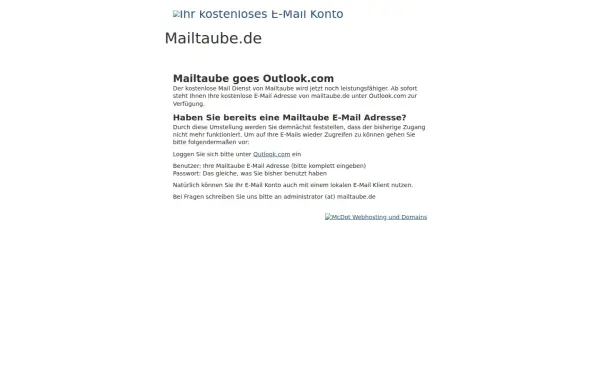 mailtaube.de