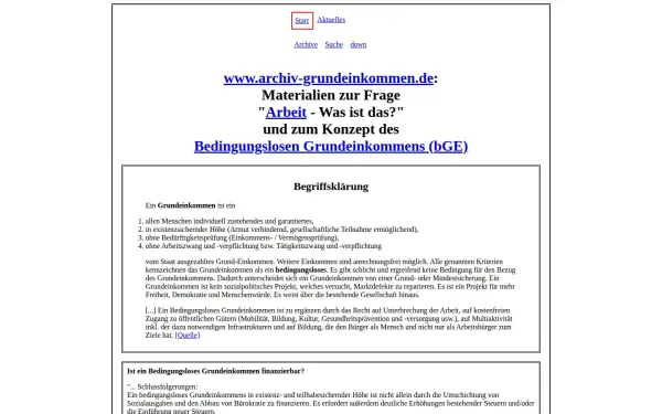 archiv-grundeinkommen.de