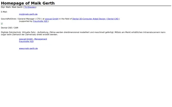 www.maik-gerth.de