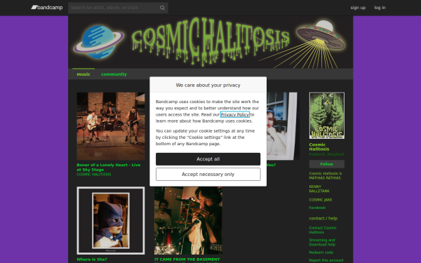cosmichalitosis.bandcamp.com