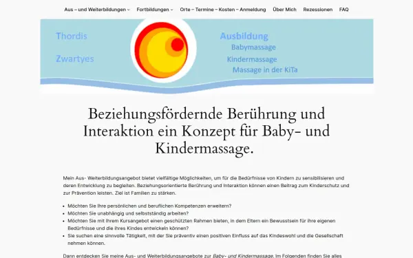 kindermassage-ausbildung.de