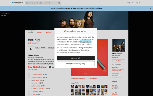 mamalarky.bandcamp.com