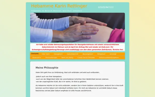 hebamme-karin-rettinger.de