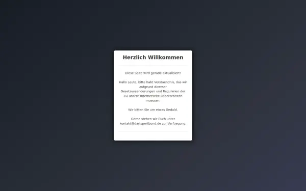 dartsportbund.de