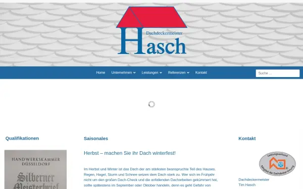 www.hasch-dachdeckermeister.de