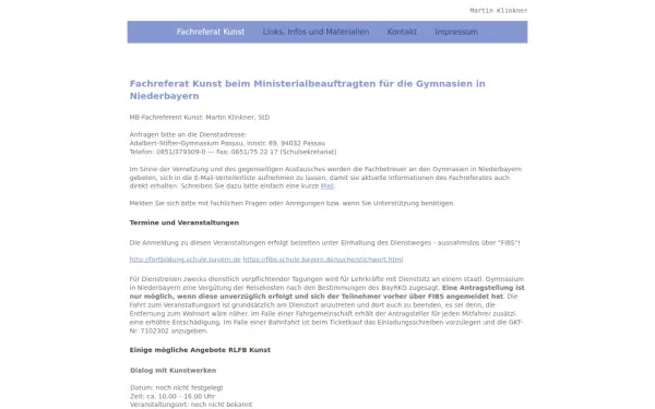 www.martinklinkner.de