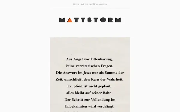 mattstorm.de