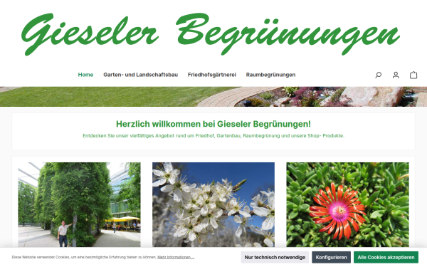 gieseler-begruenungen.de