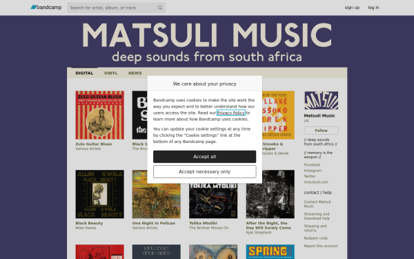 matsulimusic.bandcamp.com