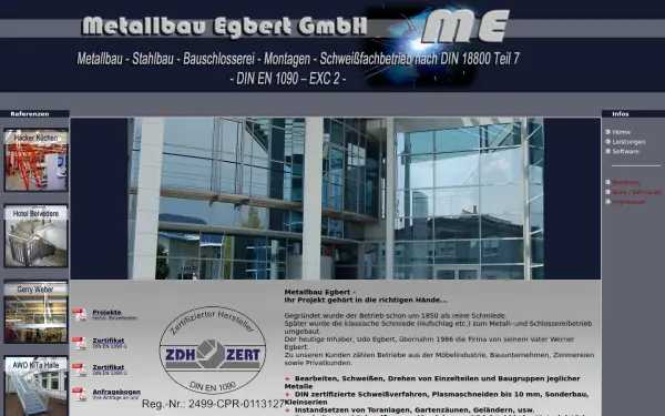 metallbau-egbert.de