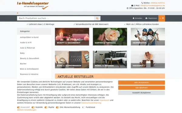 www.1a-handelsagentur.de