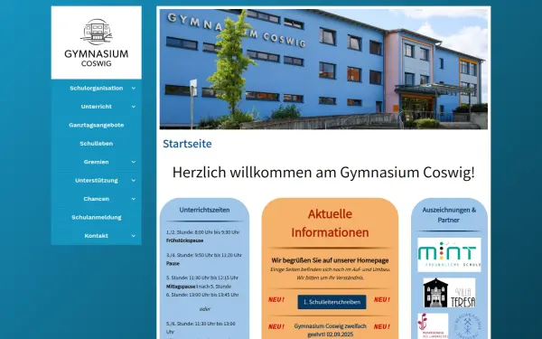 webauftritt.gymnasiumcoswig.de