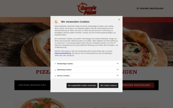 www.harryspizza.de