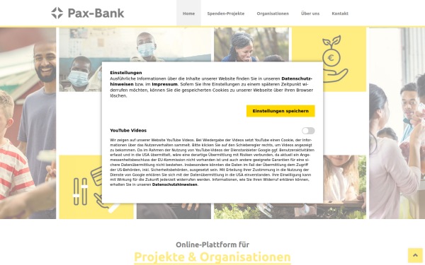 www.pax-bank-spendenportal.de