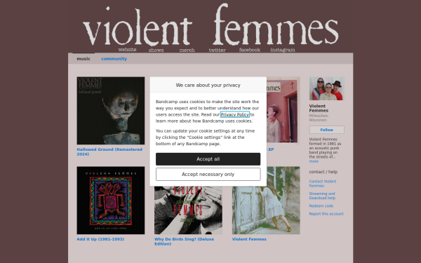 violentfemmes.bandcamp.com