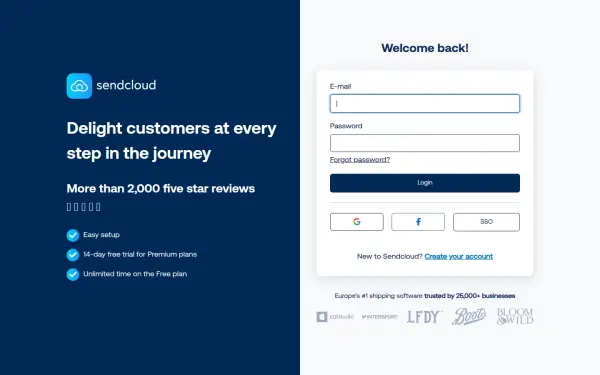 account.sendcloud.com
