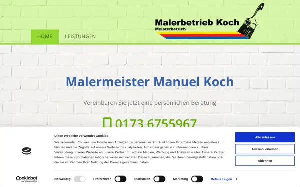 www.malerbetrieb-koch.de