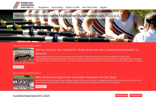 www.marbacher-ruderverein.de