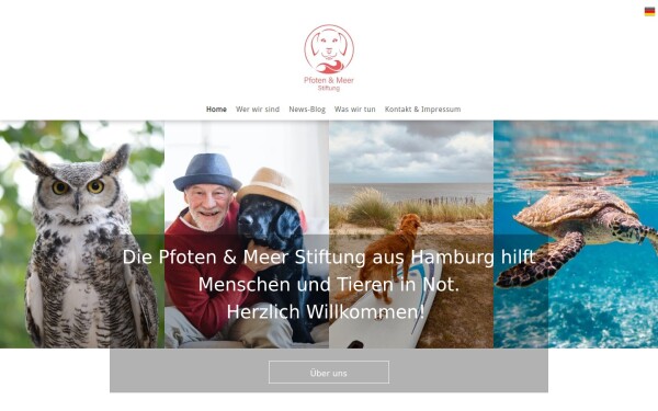 pfotenundmeer-stiftung.de