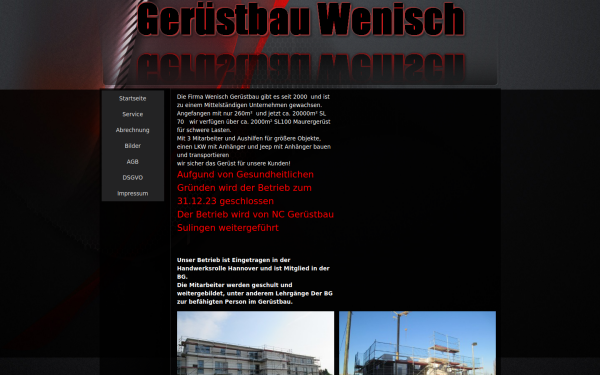 wenischgeruestbau.de