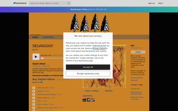 selvaggio.bandcamp.com