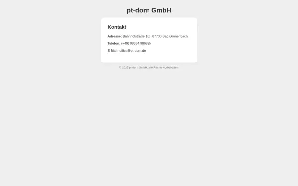 pt-dorn.de