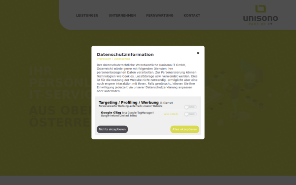 www.unisono.at