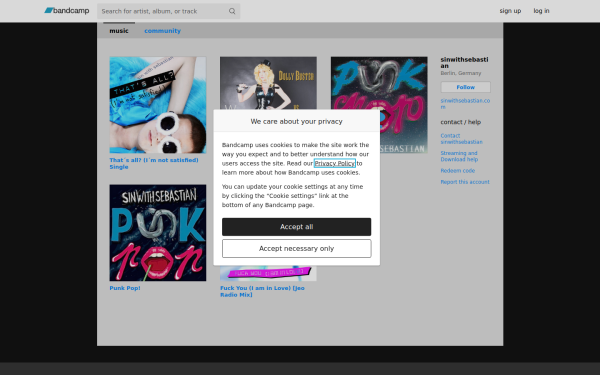 sinwithsebastian.bandcamp.com