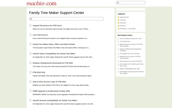 support.mackiev.com