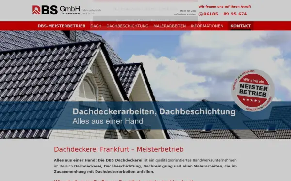 www.dbs-dachdeckerei.de