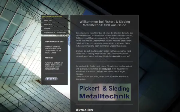www.ps-metalltechnik.de