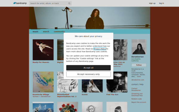 deradoorian.bandcamp.com