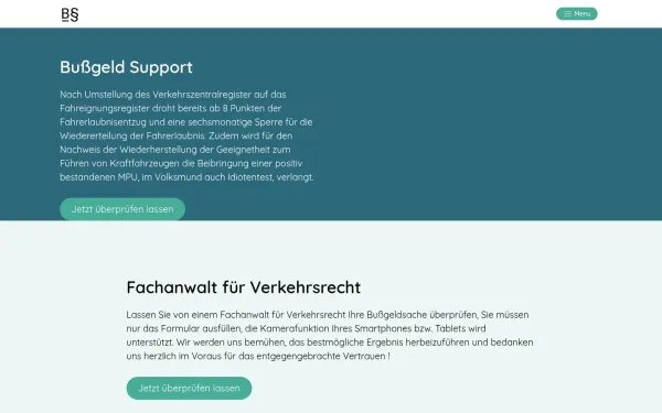 bussgeld.support
