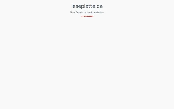 leseplatte.de