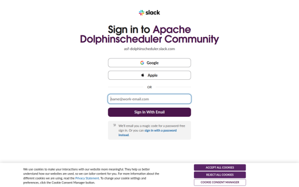 asf-dolphinscheduler.slack.com