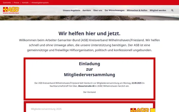 www.asb-wilhelmshaven.de