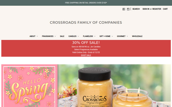 crossroadscandles.com