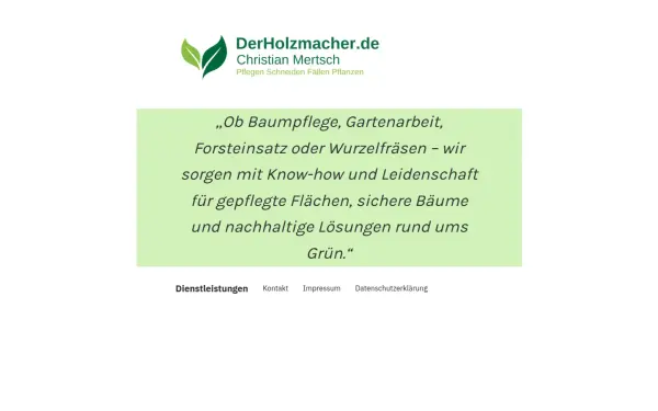 derholzmacher.de