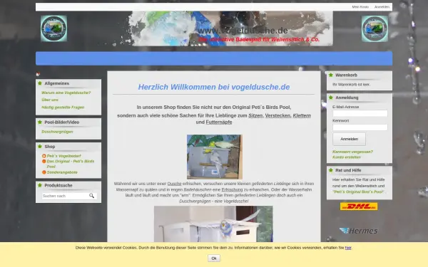 vogeldusche.de