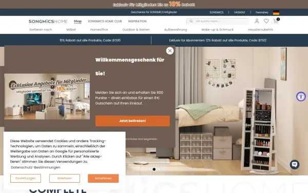 www.songmics.de